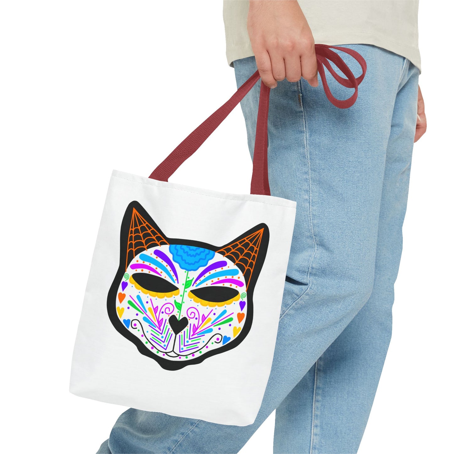 Dia de los Muertos Cat Tote Bag