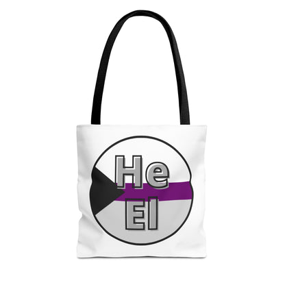 He/El Demi Tote Bag