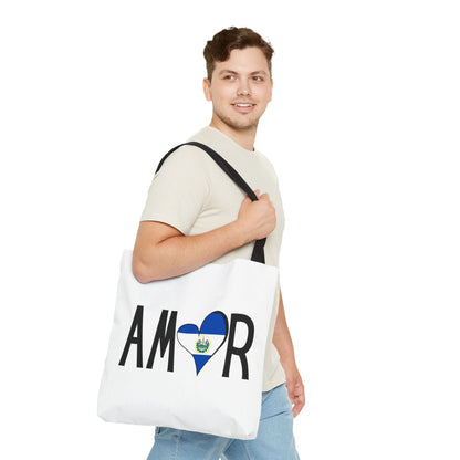 Amor El Salvador Tote Bag