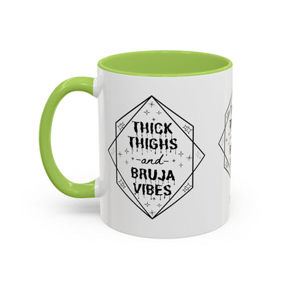 Thick Thighs Bruja Vibes Coffee Mug