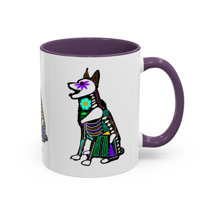 Dia de los Muertos German Shepard Coffee Mug