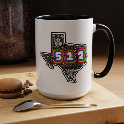 Texas 512 Coffee Mug