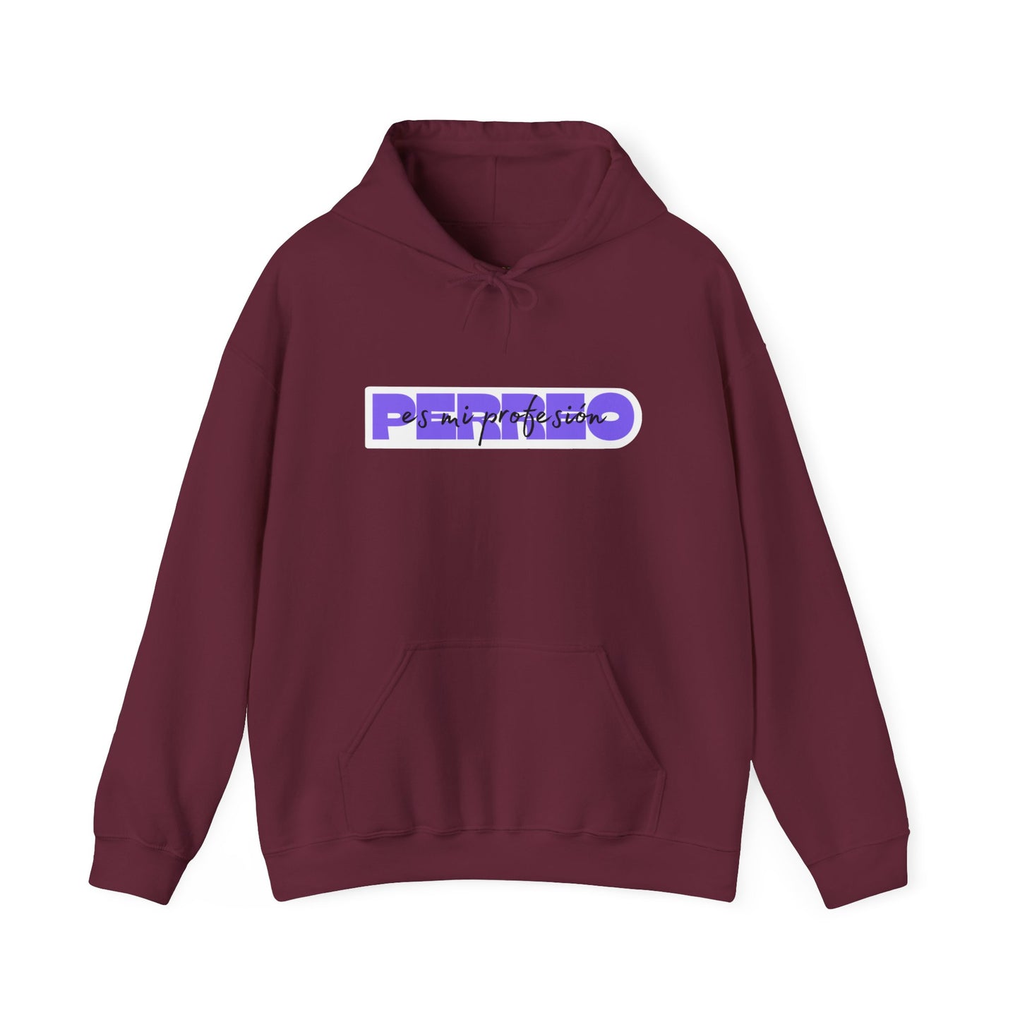 Perreo Es Mi Profesion - Purple Hooded Sweatshirt