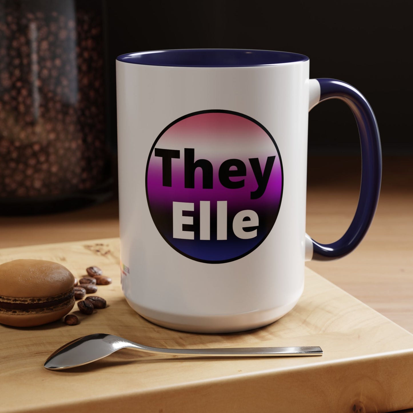 They / Elle Genderfluid Coffee Mug