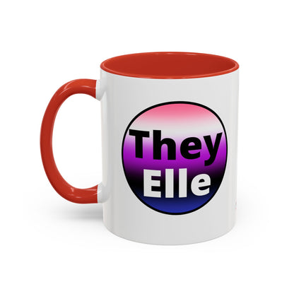 They / Elle Genderfluid Coffee Mug