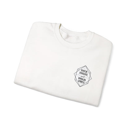 Thick Thighs Bruja Vibes Crewneck Sweatshirt