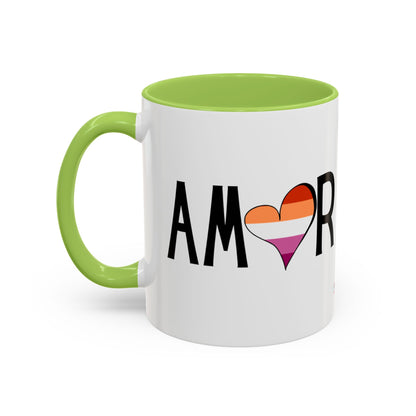 Amor Lesbian Coffee Mug