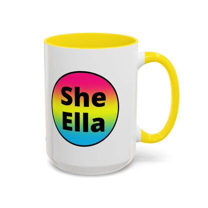 She/Ella Pan Coffee Mug