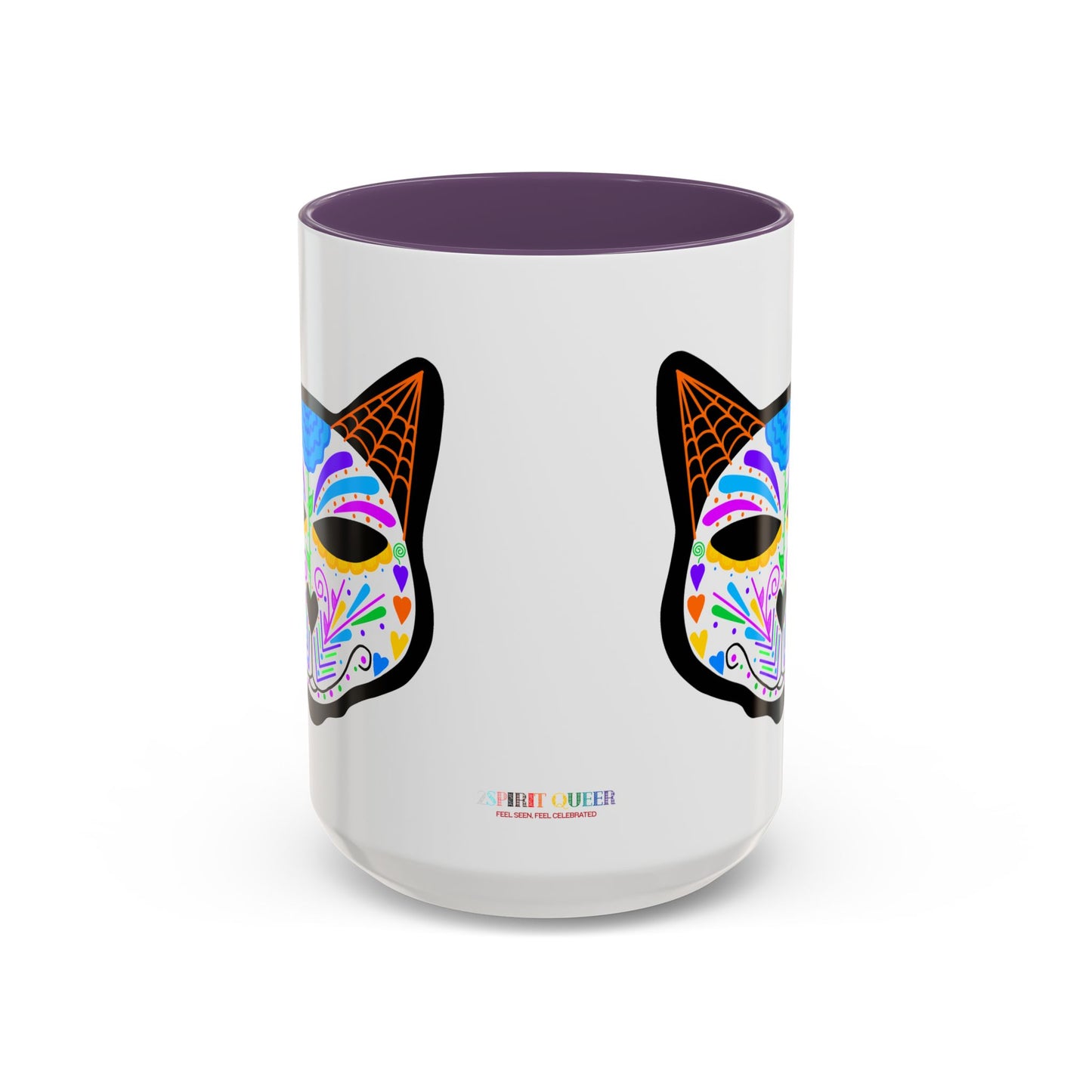 Dia de los Muertos Cat Coffee Mug