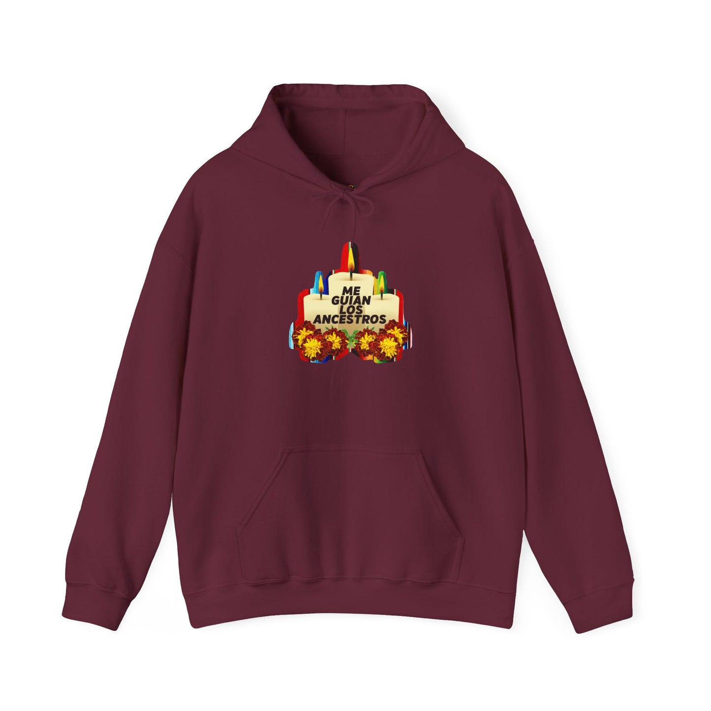 Me Guian Los Ancestros Hooded Sweatshirt