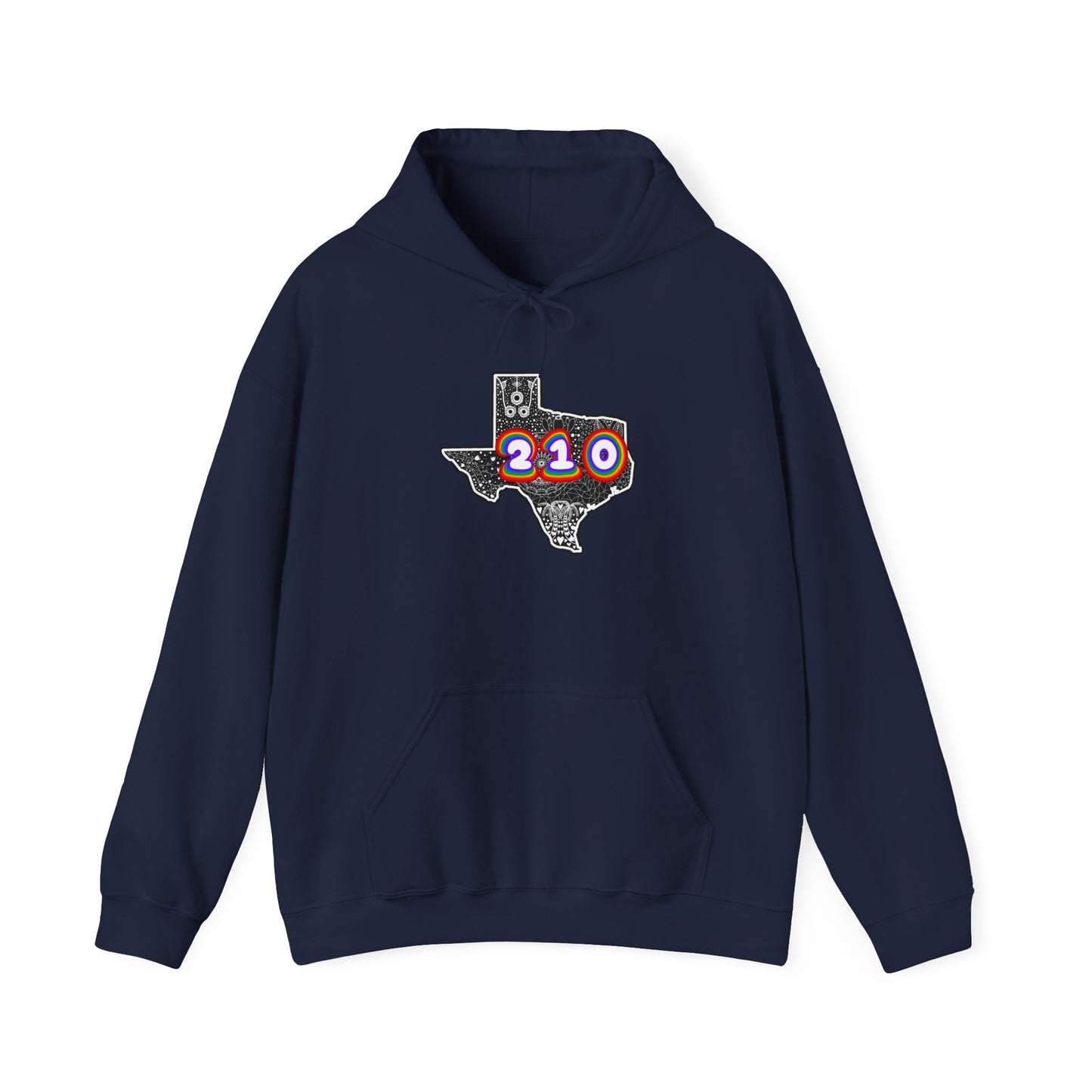 Texas 210 Hooded Sweatshirt