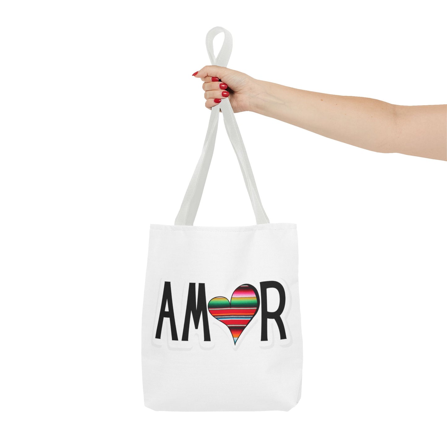 Amor Serape Tote Bag