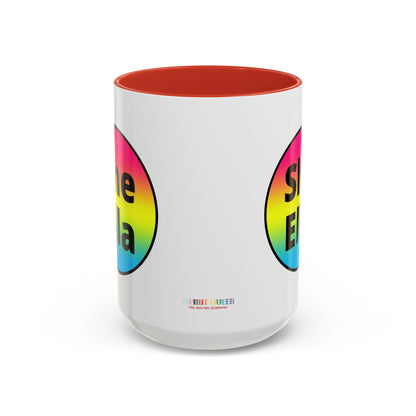 She/Ella Pan Coffee Mug