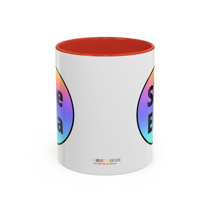 She/Ella  Rainbow Coffee Mug
