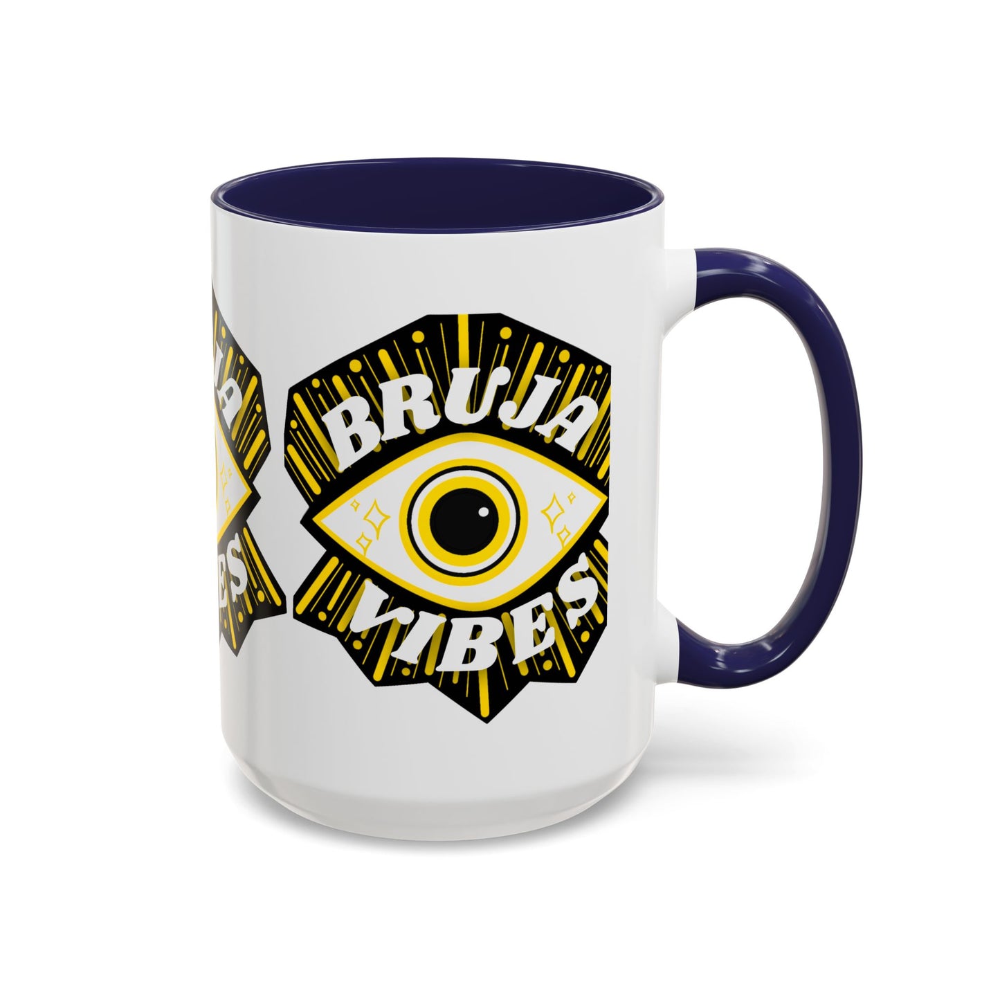 Bruja Vibes Outer Eye Accent Coffee Mug