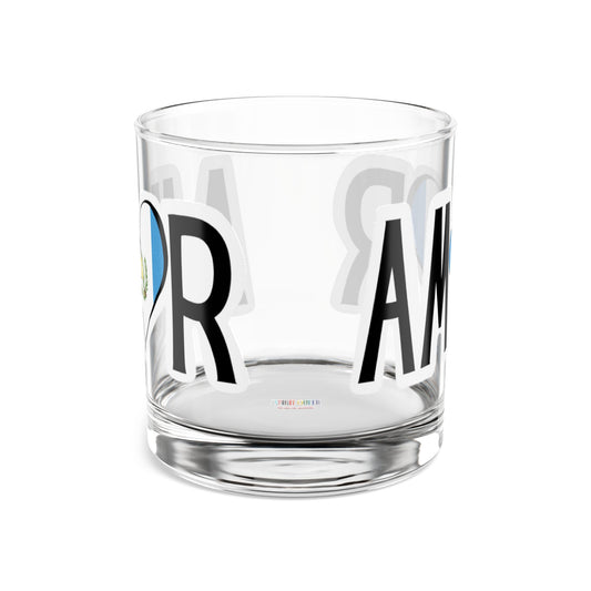 Amor  - Guatemala Rocks Glass, 10oz