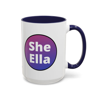 She/Ella Bi Coffee Mug