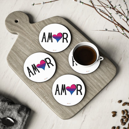 Amor Bi Coasters