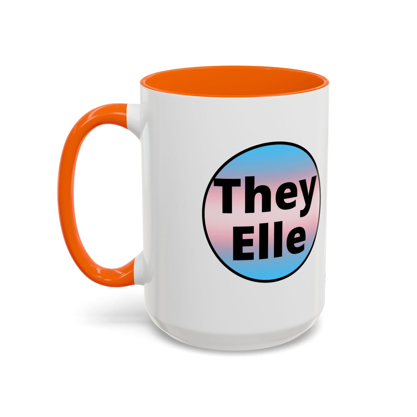 They / Elle Trans Coffee Mug