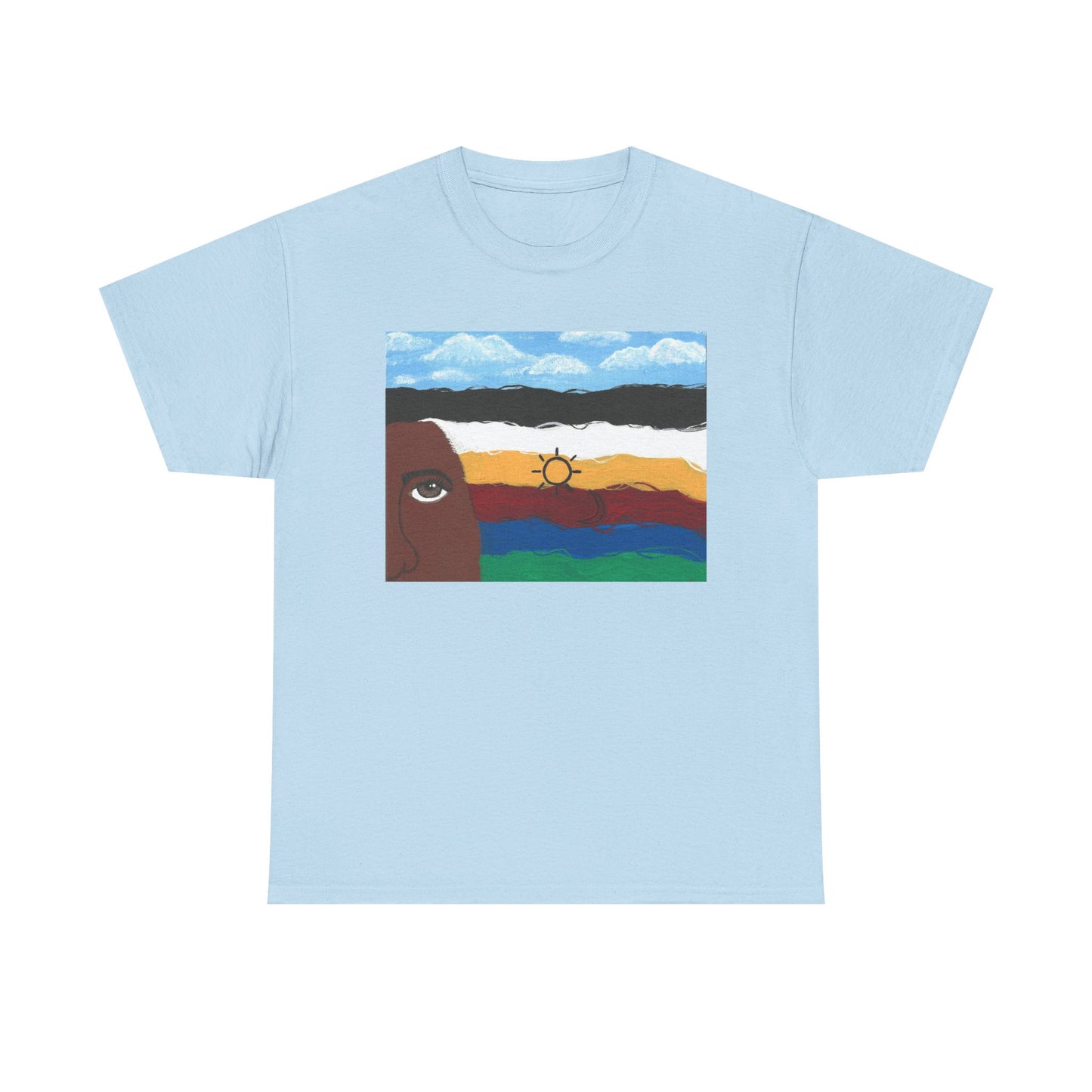 2Spirit Flag Heavy Cotton Tee