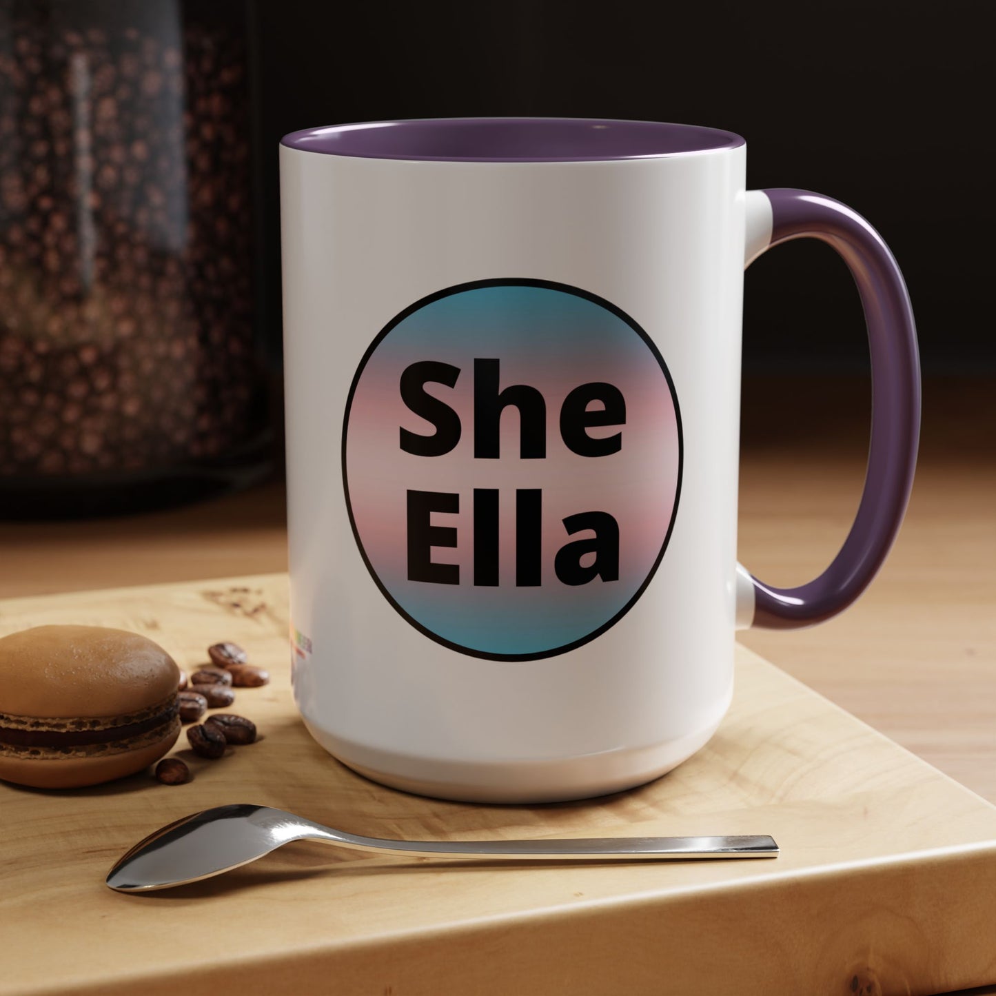She/Ella Trans Coffee Mug