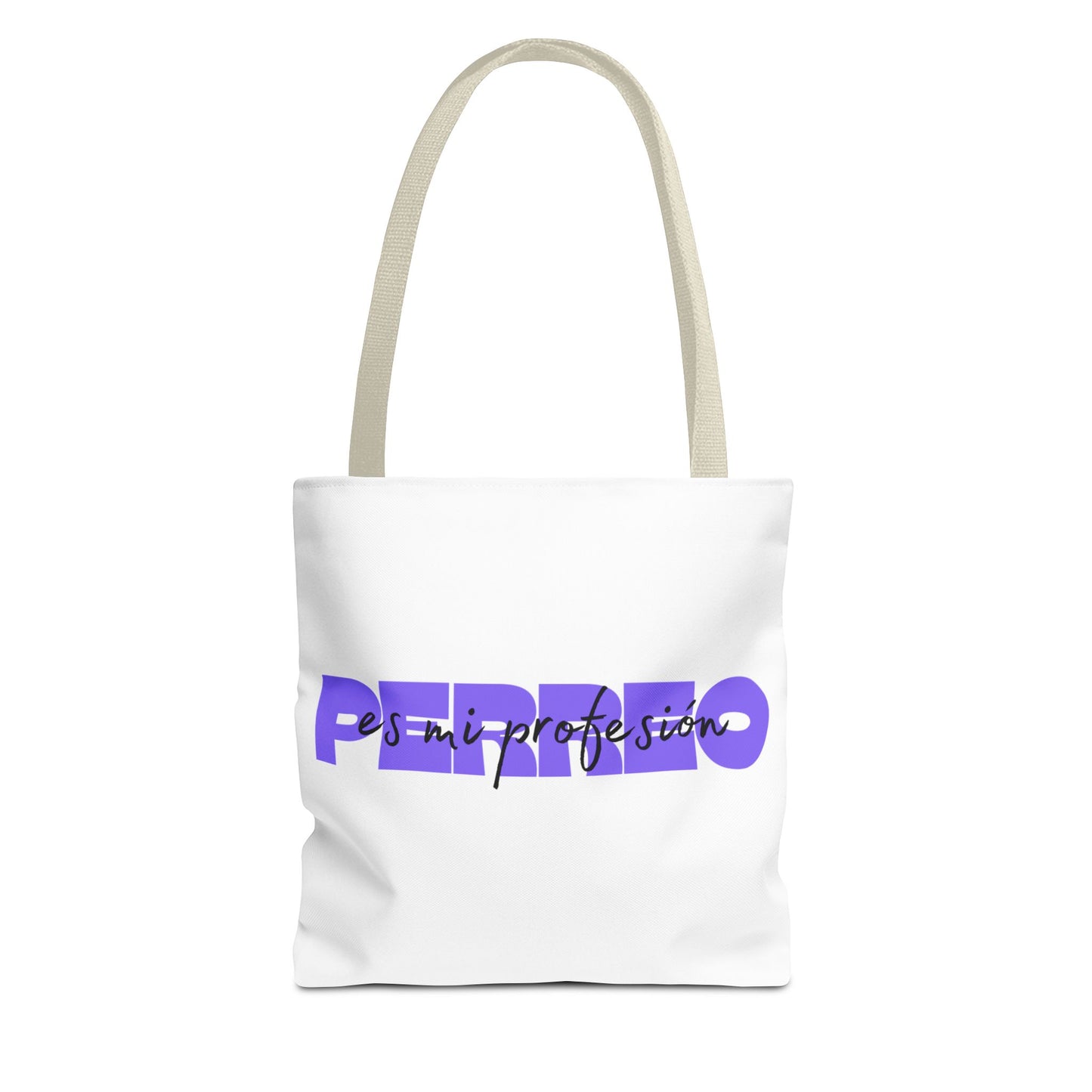 Perreo Es Mi Profesion Purple Tote Bag