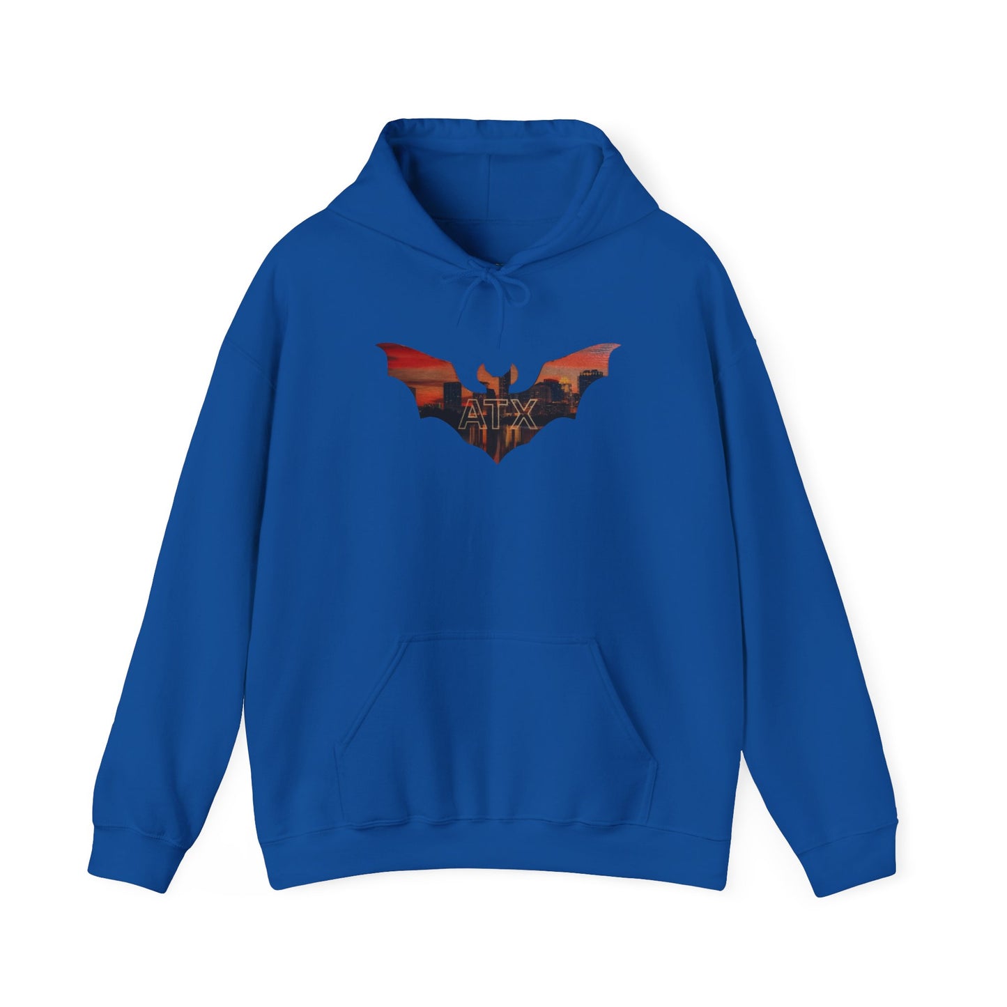 ATX Skyline Bat Hooded Sweatshirt