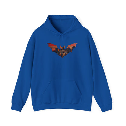 ATX Skyline Bat Hooded Sweatshirt