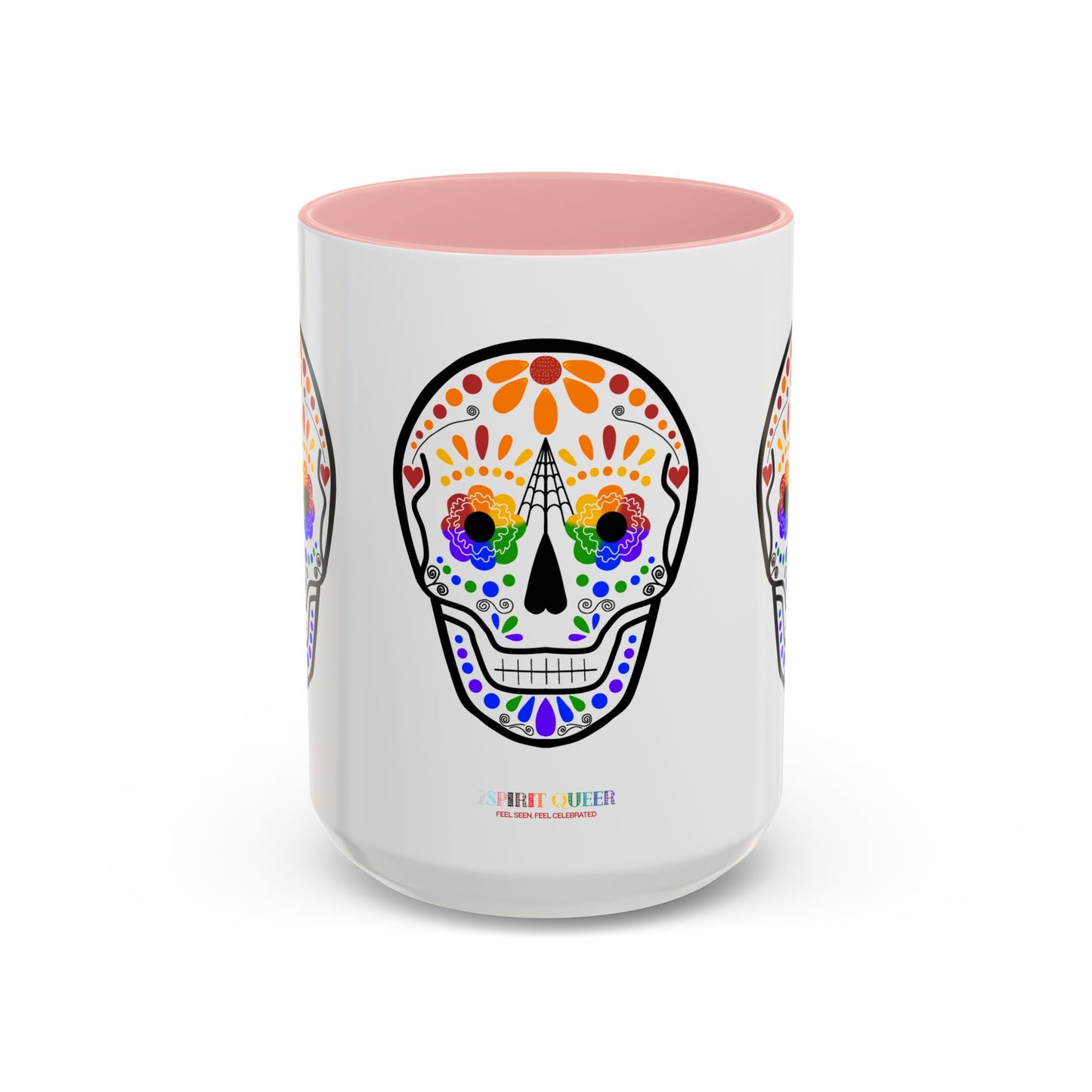 Queer Sugar Skull Coffee Mug