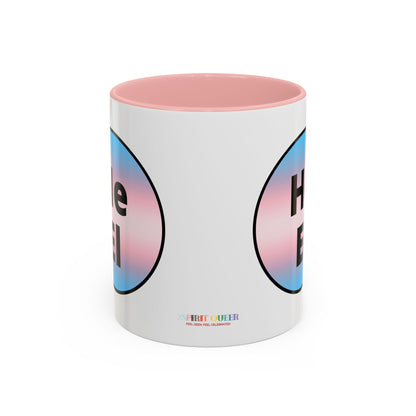He/El Trans Accent Coffee Mug
