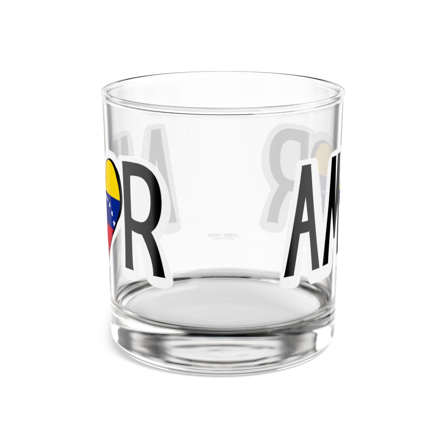 Amor  - Venezuela Rocks Glass, 10oz