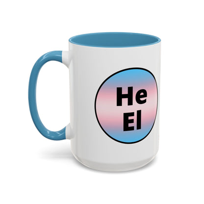 He/El Trans Accent Coffee Mug
