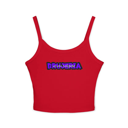 Brujeria es mi Religion Spaghetti Strap Tank Top