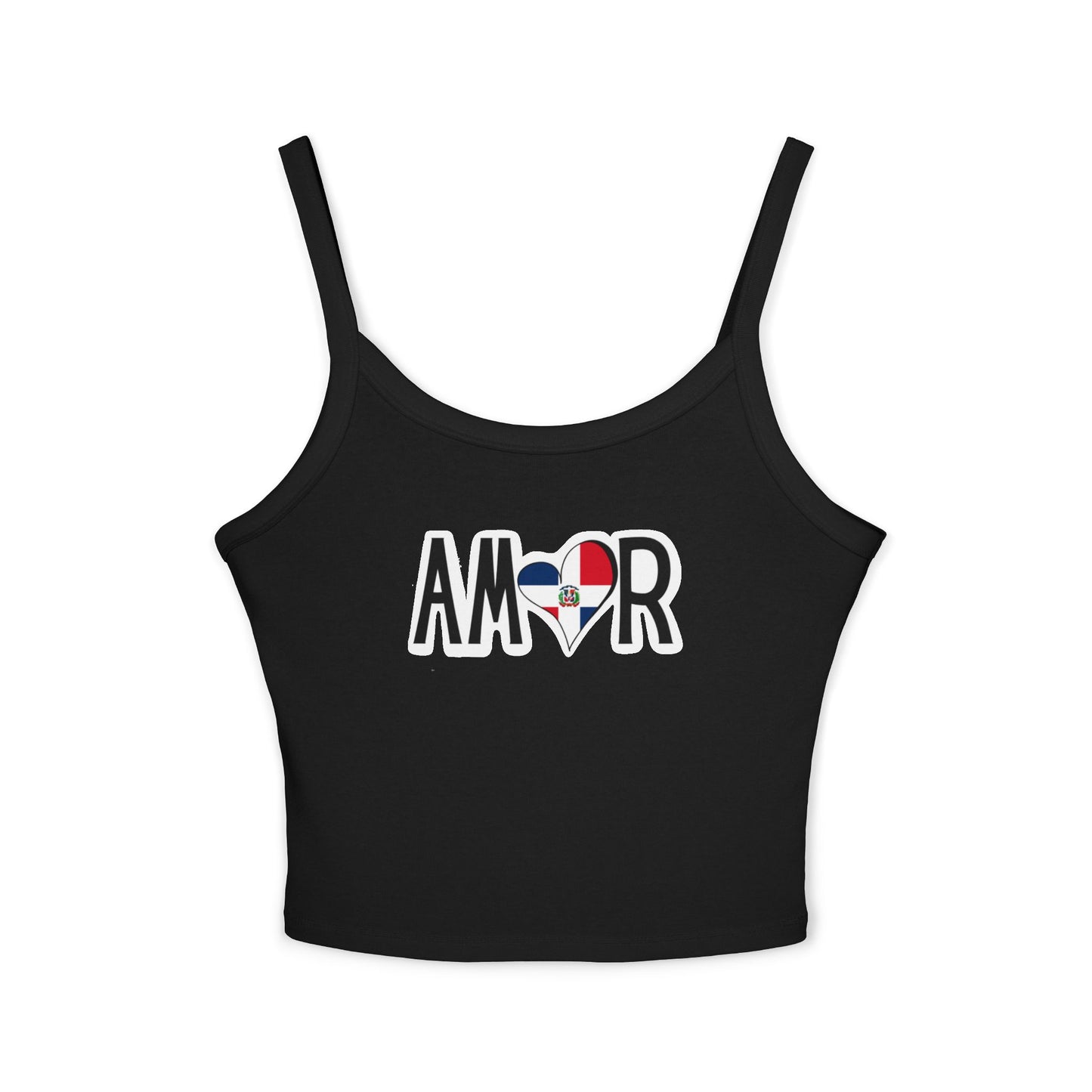 Amor Dominican Republic Spaghetti Strap Tank Top