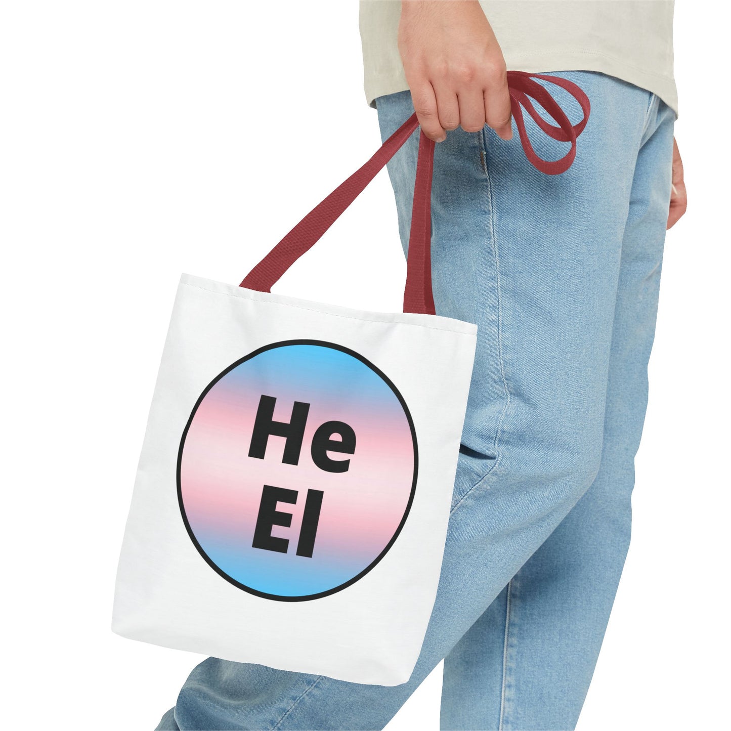 He / El Trans Tote Bag