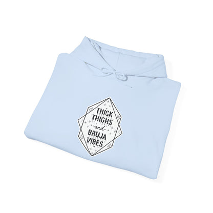 Thick Thighs Bruja Vibes Hooded Sweatshirt