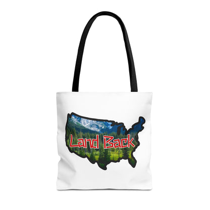 Land Back USA Tote Bag