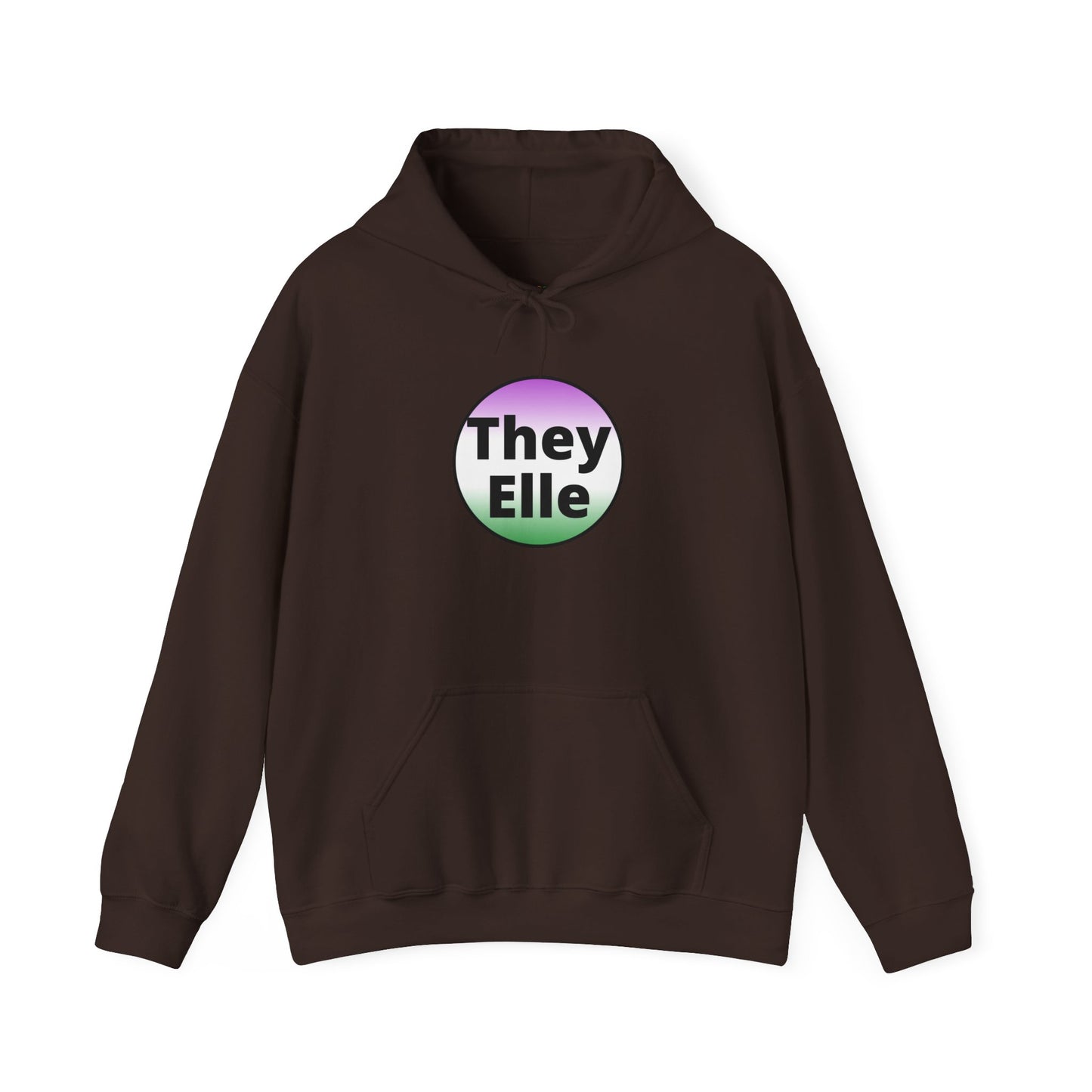 They/Elle Gender NonConforming Hooded Sweatshirt