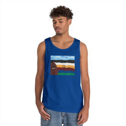 2Spirit Flag Heavy Cotton Tank Top