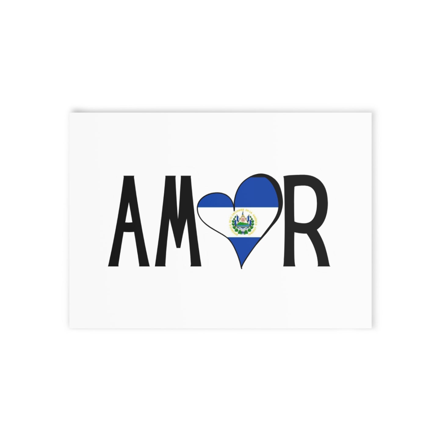 Amor El Salvador Greeting Cards