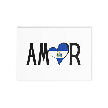 Amor El Salvador Greeting Cards