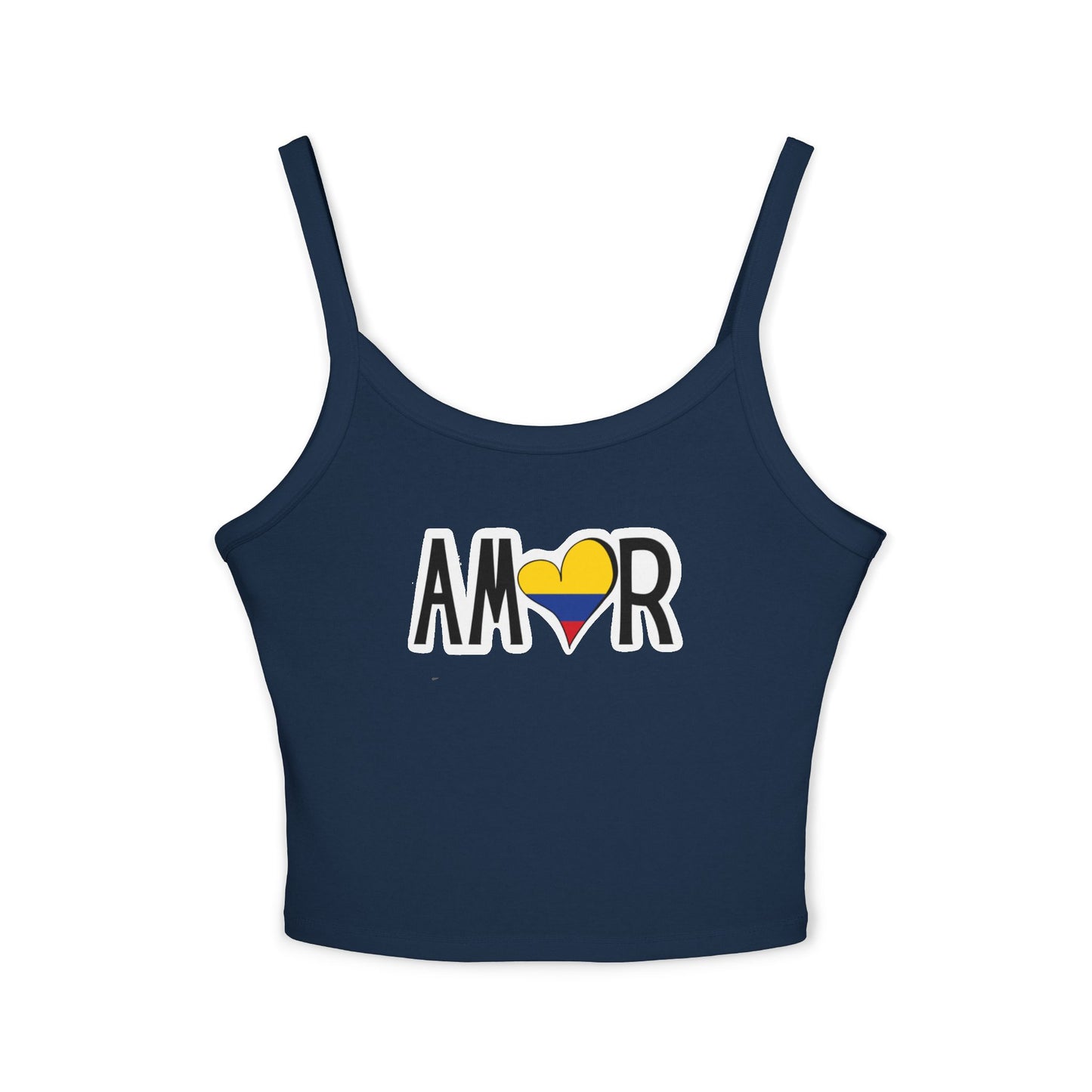Amor Colombia Spaghetti Strap Tank Top