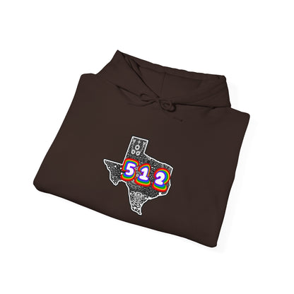Texas 512 Hooded Sweatshirt