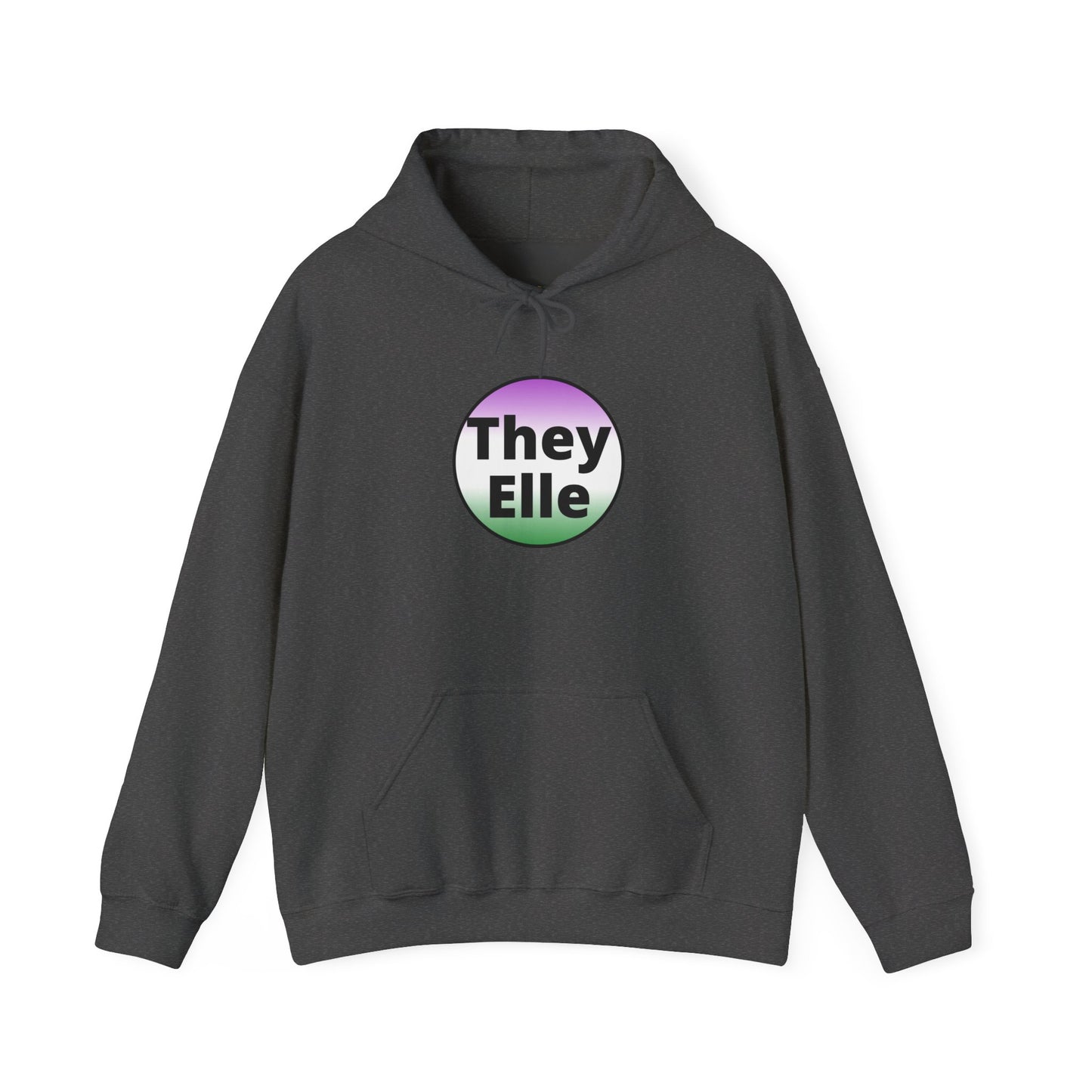 They/Elle Gender NonConforming Hooded Sweatshirt