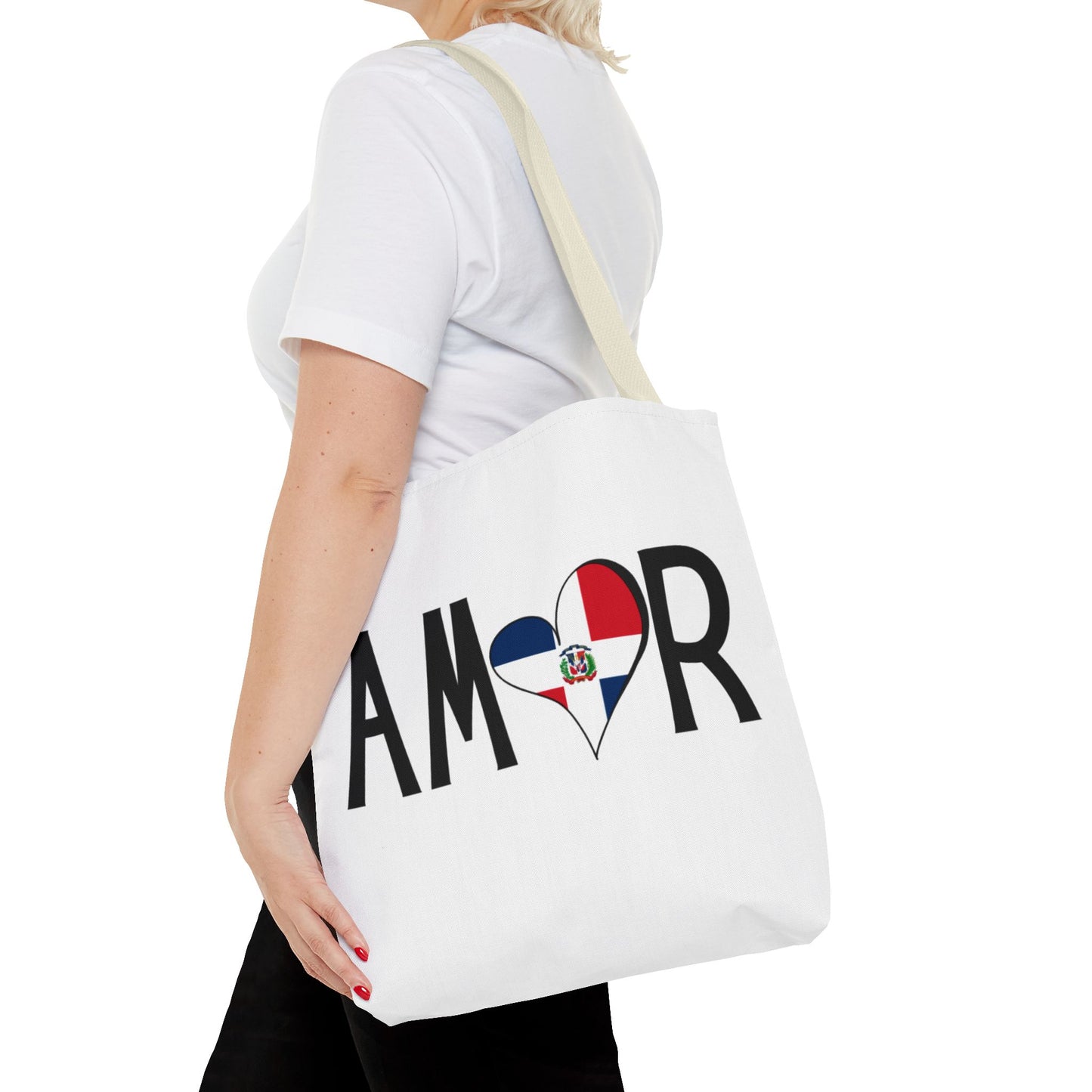 Amor Dominican Republic Tote Bag