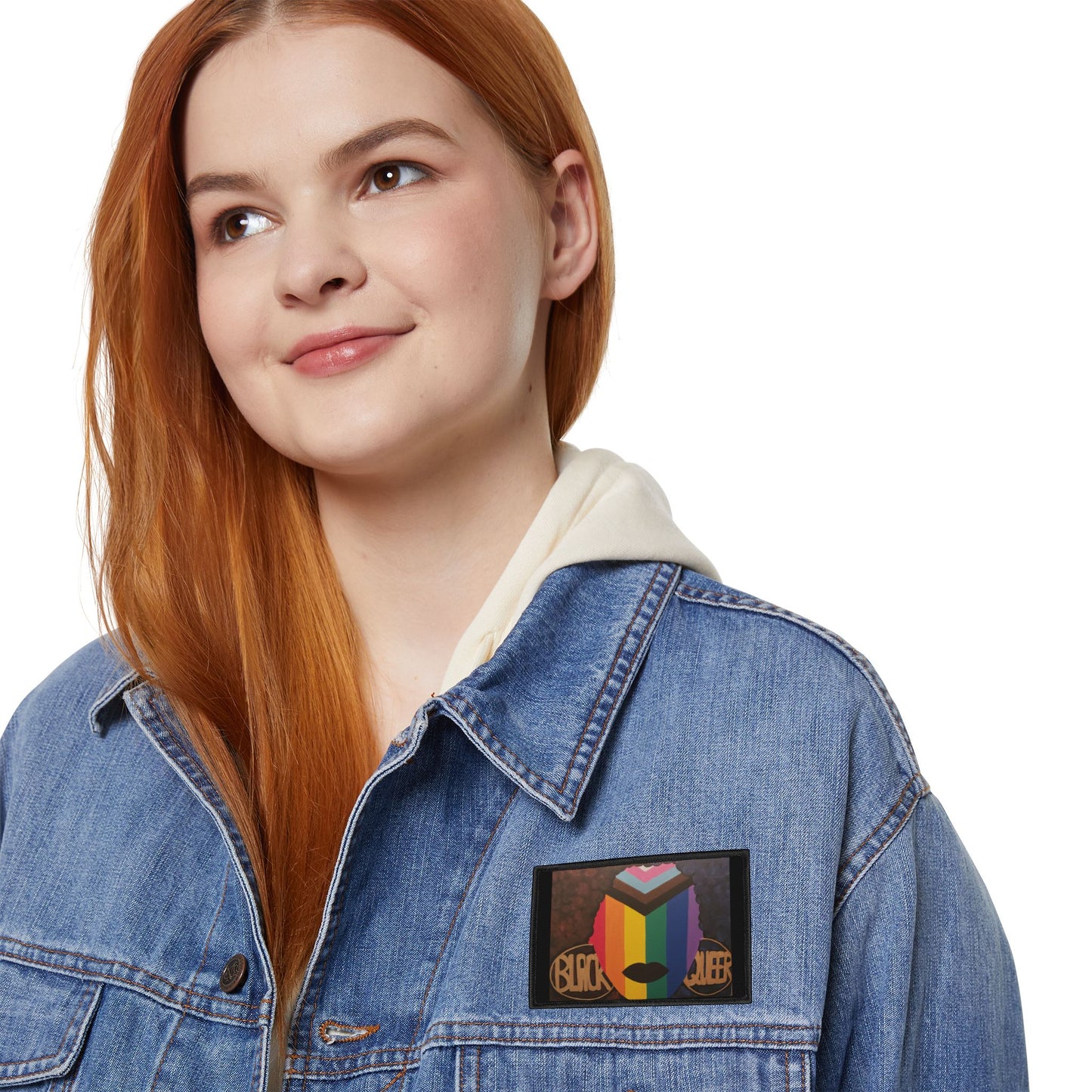 Black and Queer Iron-On Patch