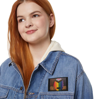 Black and Queer Iron-On Patch