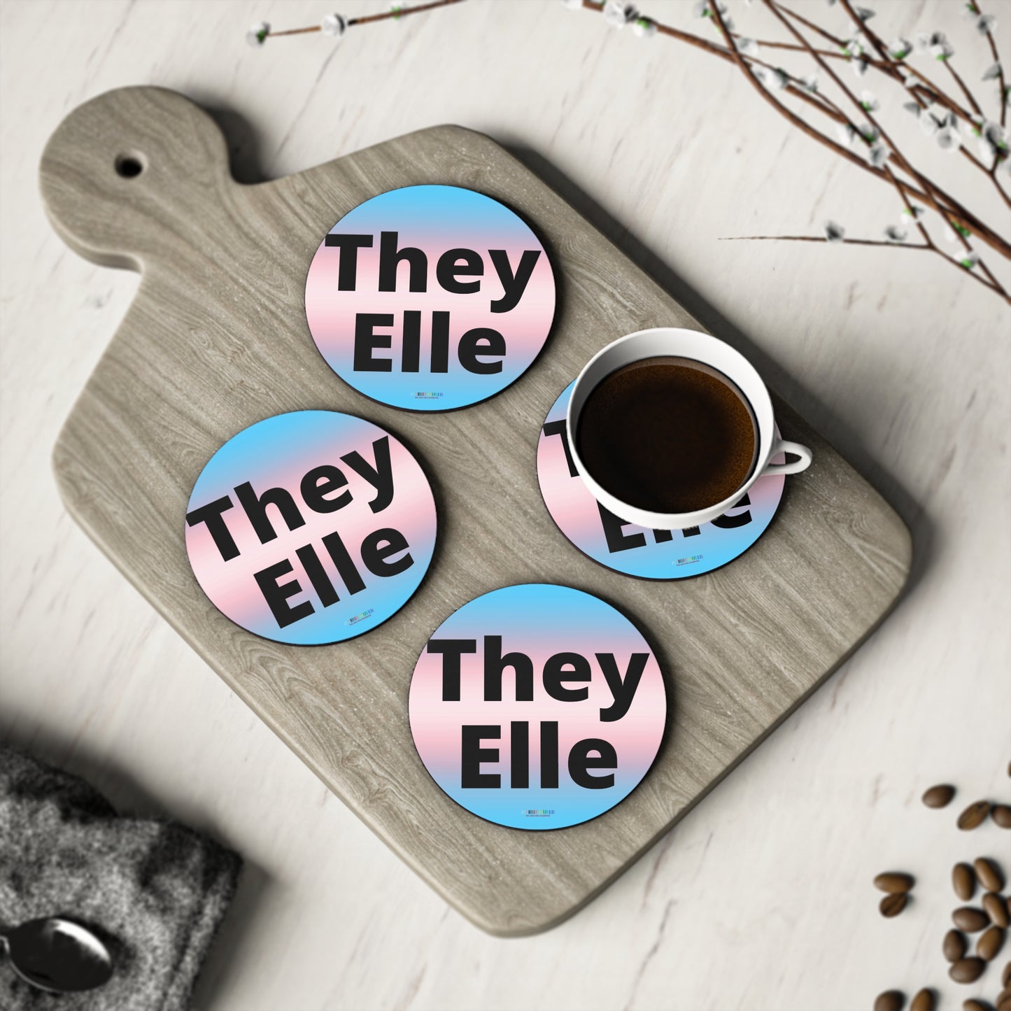 They / Elle Trans Coasters