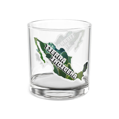 Tierra Indigena - Nopales Rocks Glass, 10oz