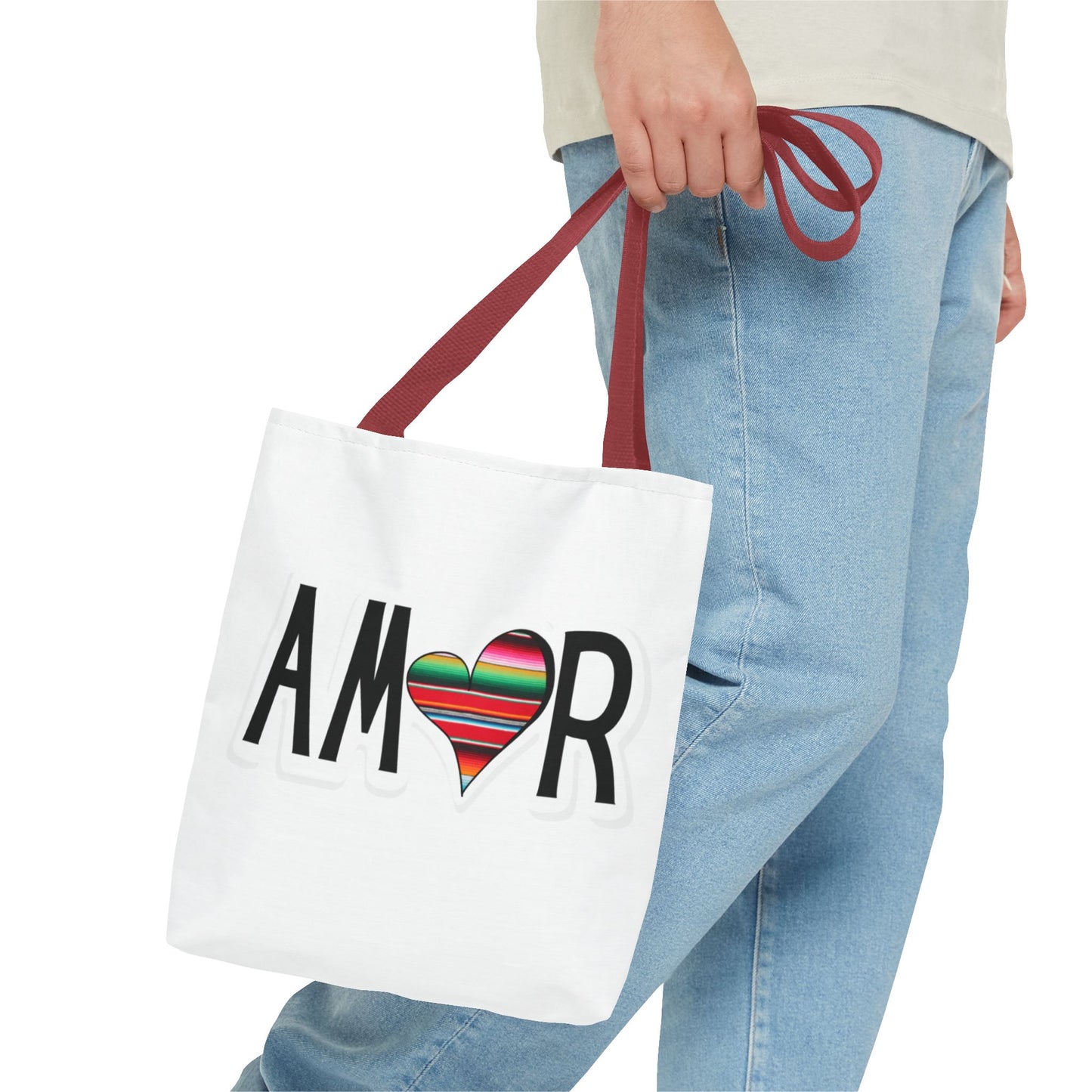 Amor Serape Tote Bag